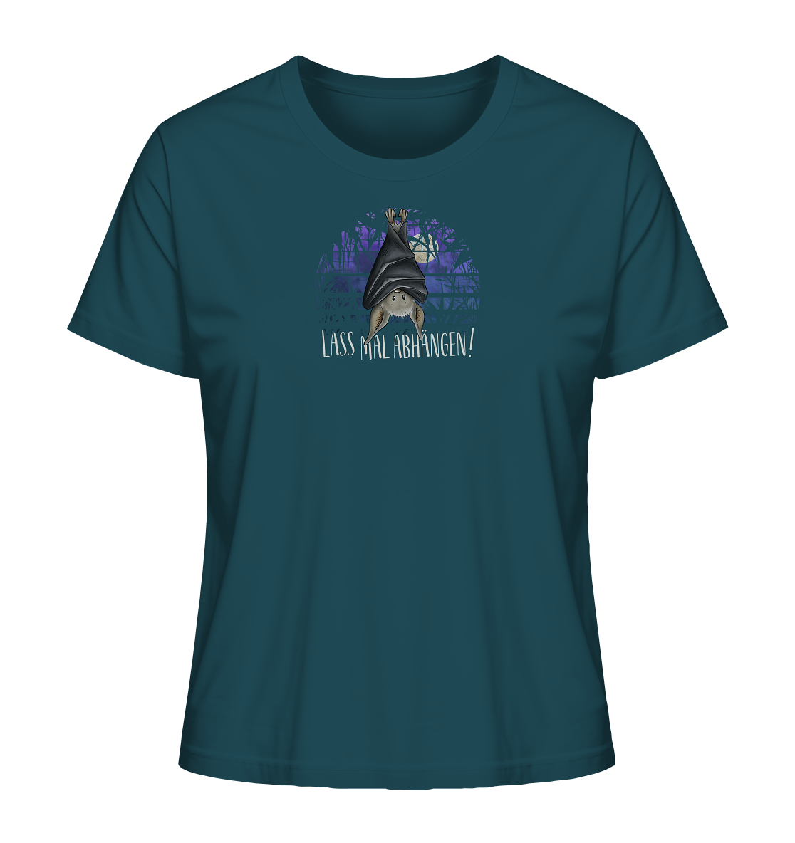 Lass mal abhängen Fledermaus - Ladies Organic Shirt