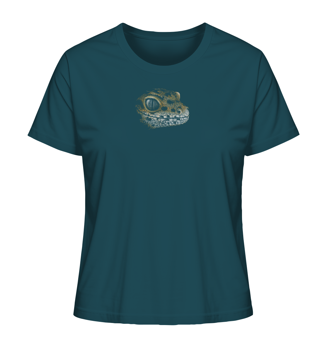 Leopard Gecko Skizze Kritzelkunst - Ladies Organic Shirt