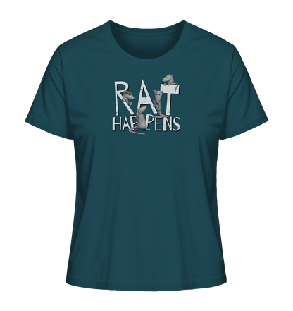 Rat Happens Ratten - Ladies Organic Shirt