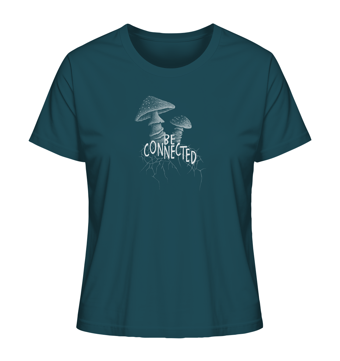 Be Connected Panther-Pilz - Ladies Organic Shirt