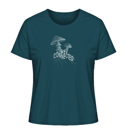 Be Connected Panther-Pilz - Ladies Organic Shirt