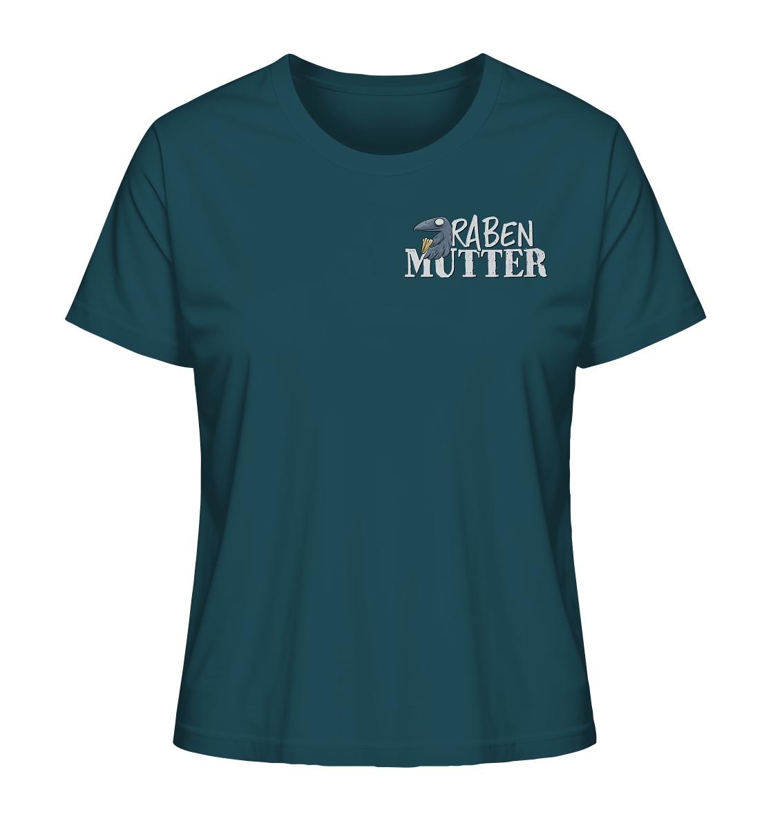 Rabenmutter Krähenmama - Ladies Organic Shirt