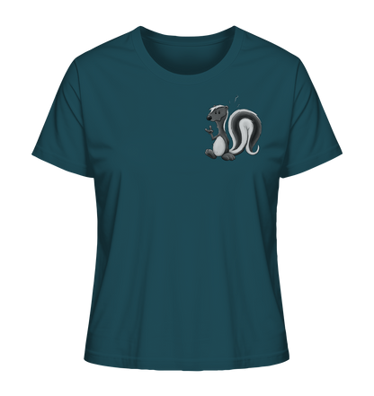 Lustig stinkiges Stinktier - Ladies Organic Shirt