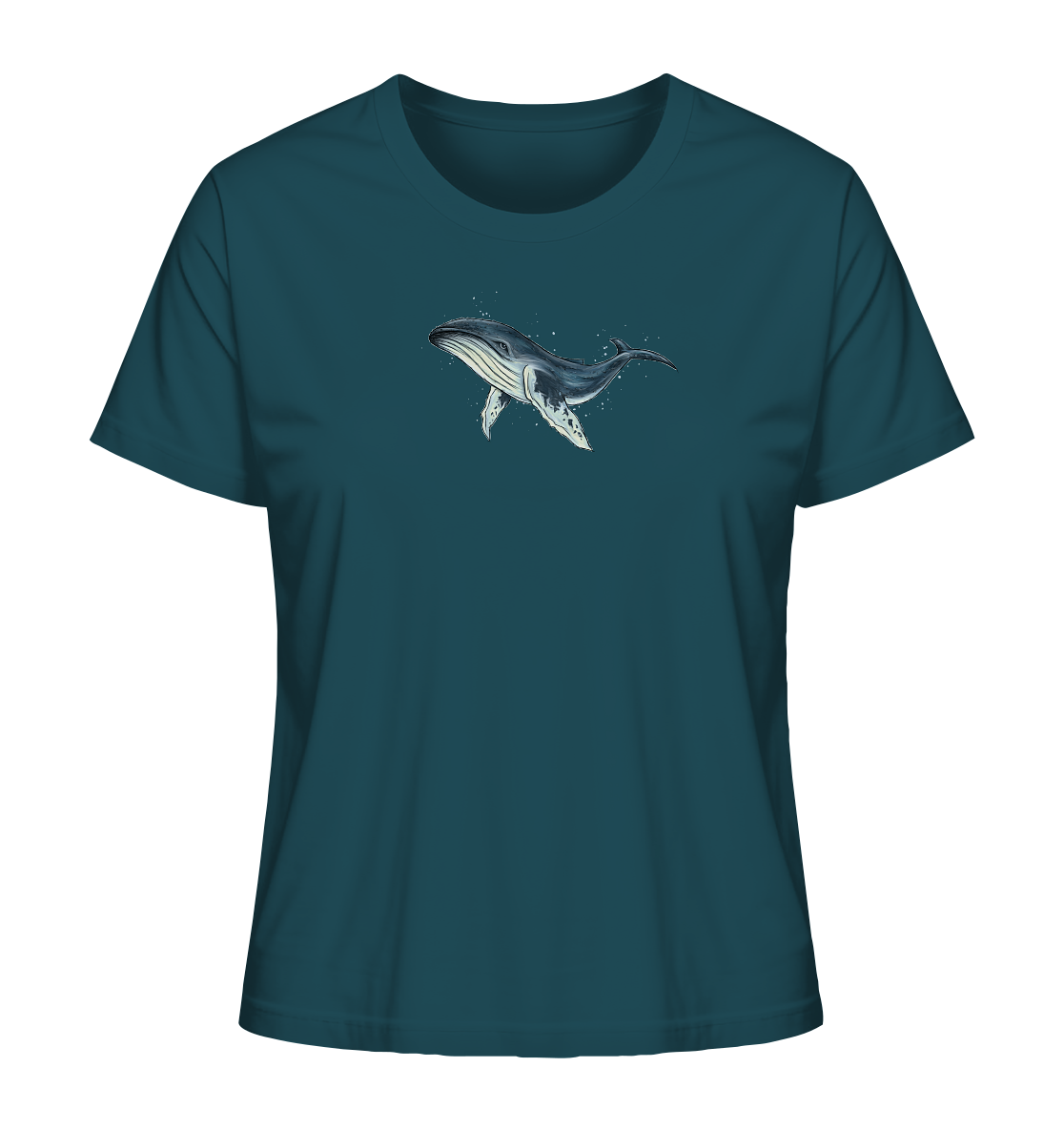 Tiefsee Ozean-Riese Buckelwal - Ladies Organic Shirt