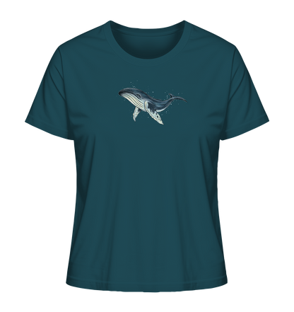 Tiefsee Ozean-Riese Buckelwal - Ladies Organic Shirt