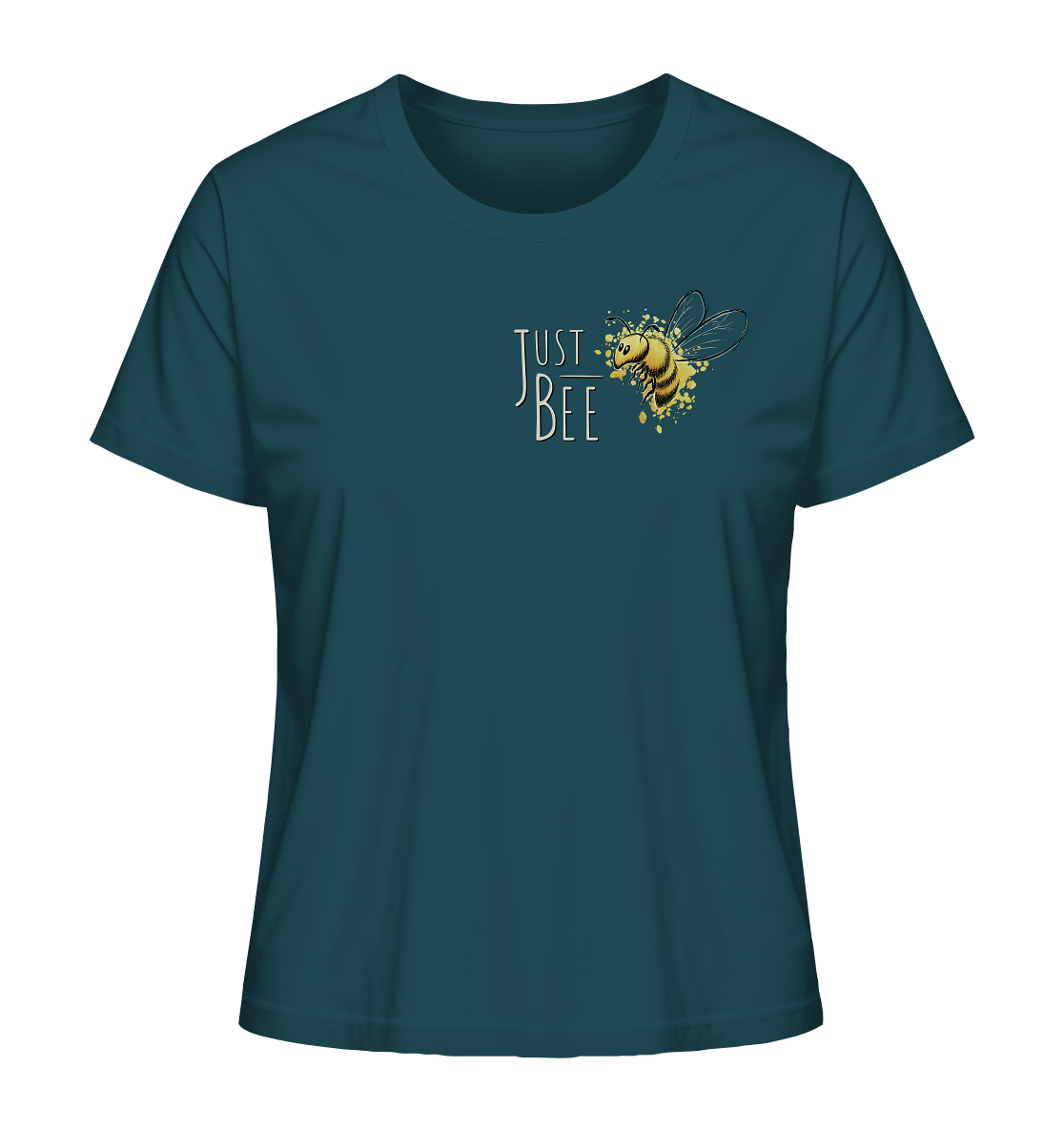Just Bee, kleine Honig-Biene - Ladies Organic Shirt
