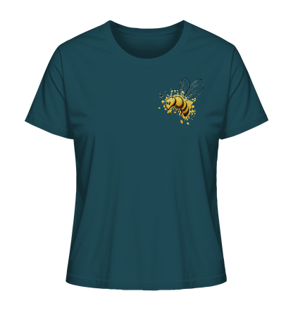 Lässige kleine Honig-Biene - Ladies Organic Shirt