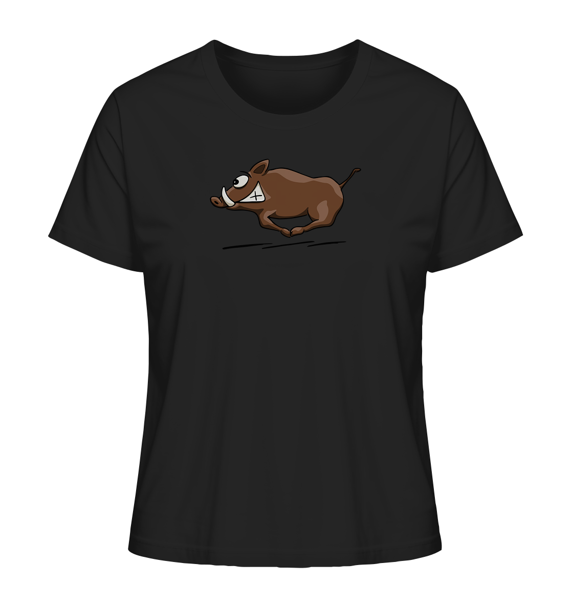 sauwildes Wildschwein | Wildsau  - Ladies Organic Shirt