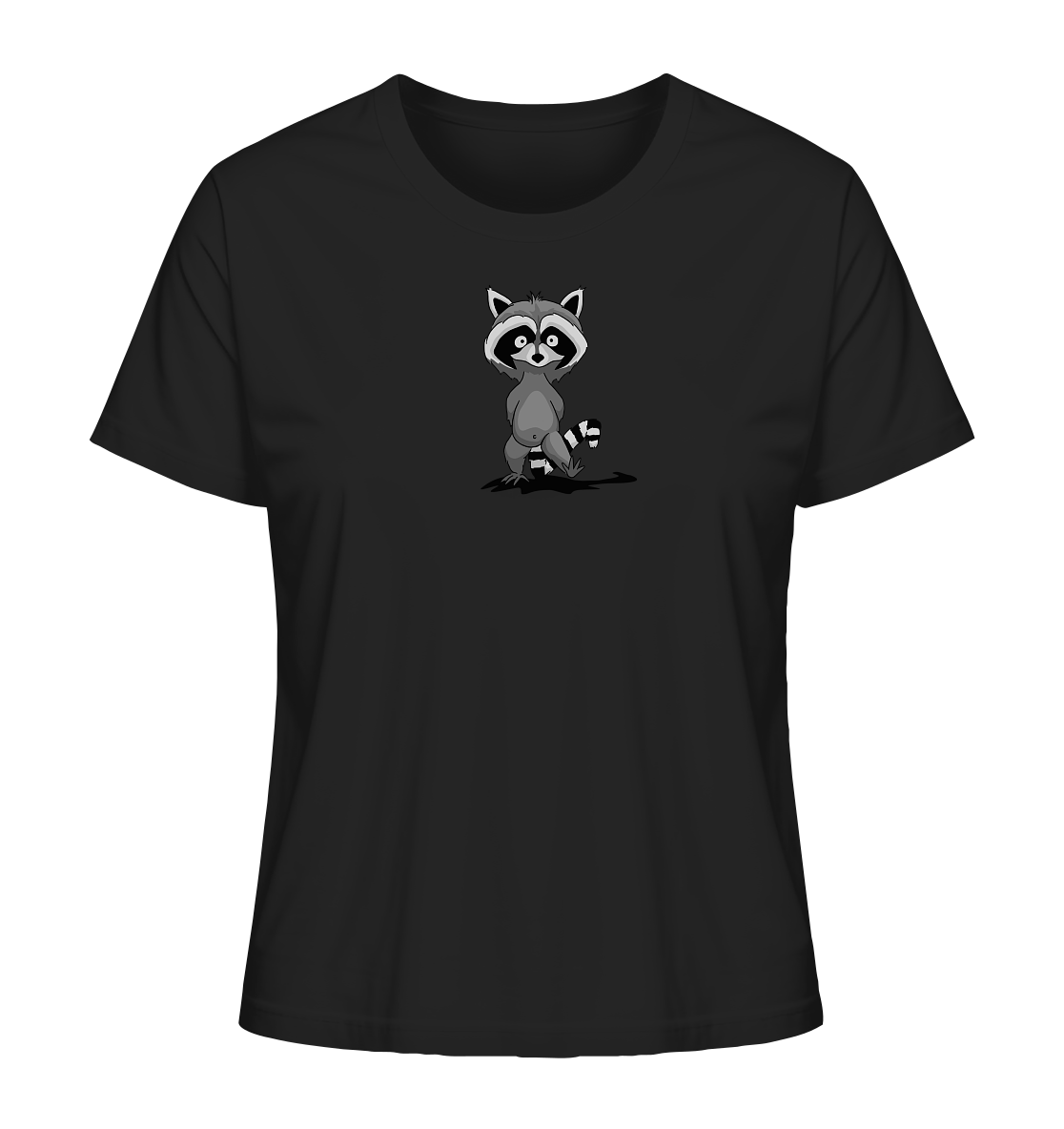 Frecher kleiner Waschbär - Ladies Organic Shirt