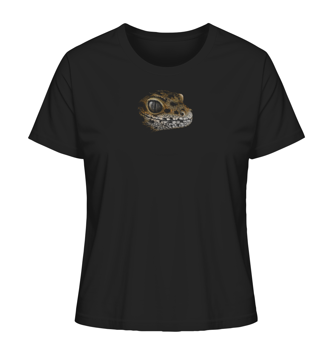 Leopard Gecko Skizze Kritzelkunst - Ladies Organic Shirt
