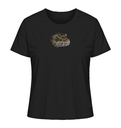 Leopard Gecko Skizze Kritzelkunst - Ladies Organic Shirt