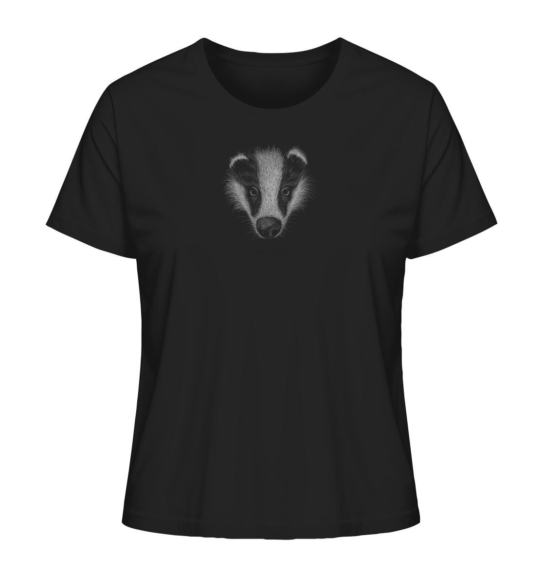 Kritzel-Kunst Dachs Illustration - Ladies Organic Shirt