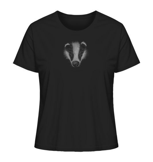 Kritzel-Kunst Dachs Illustration - Ladies Organic Shirt