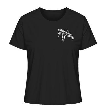 schwimmende Meeres-Schildkröte - Ladies Organic Shirt