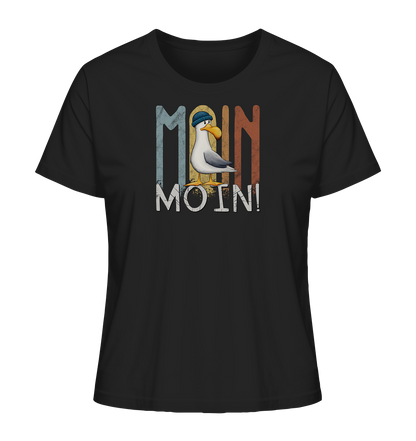Moin Moin norddeutsche Möwe - Ladies Organic Shirt