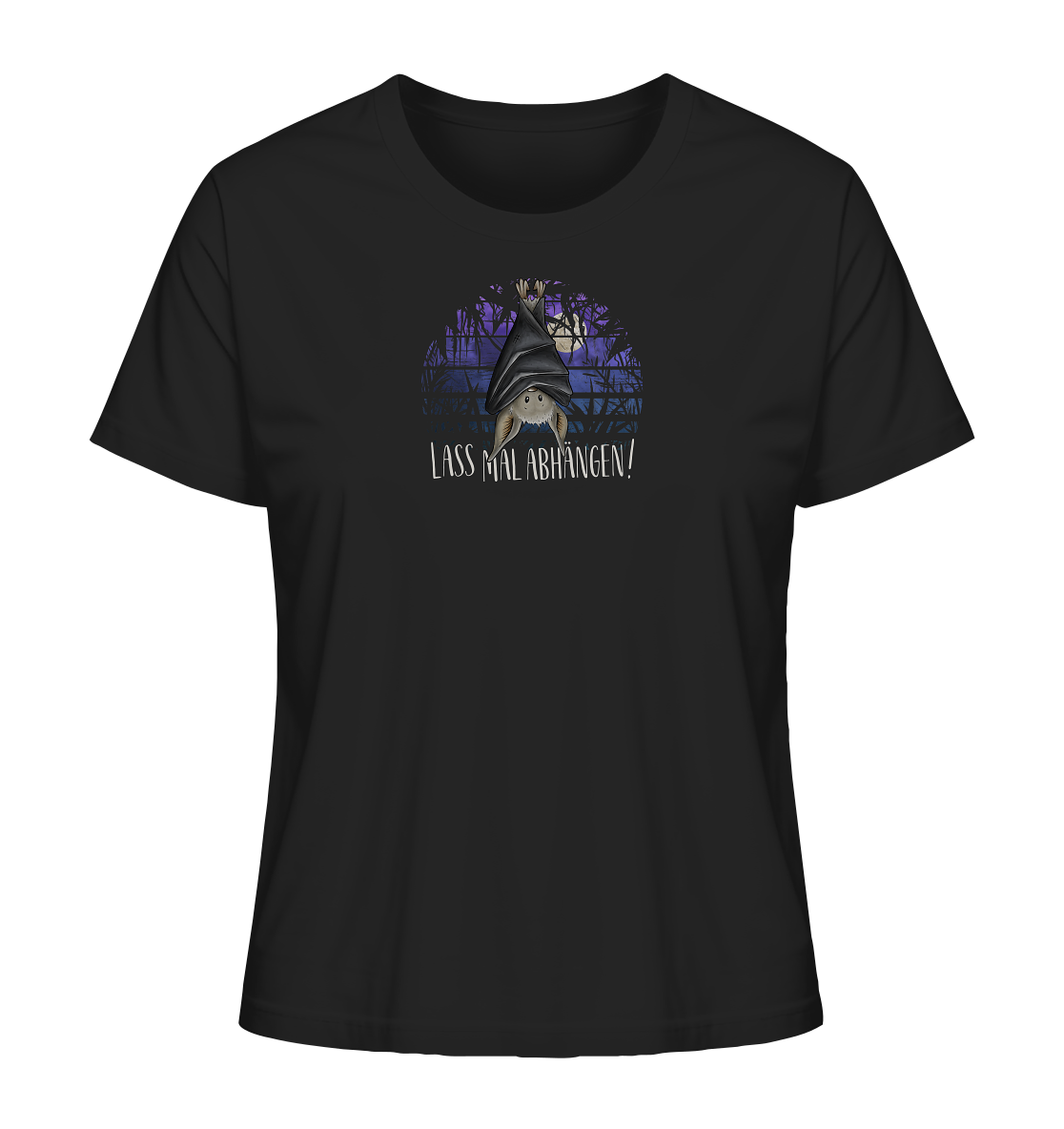 Lass mal abhängen Fledermaus - Ladies Organic Shirt