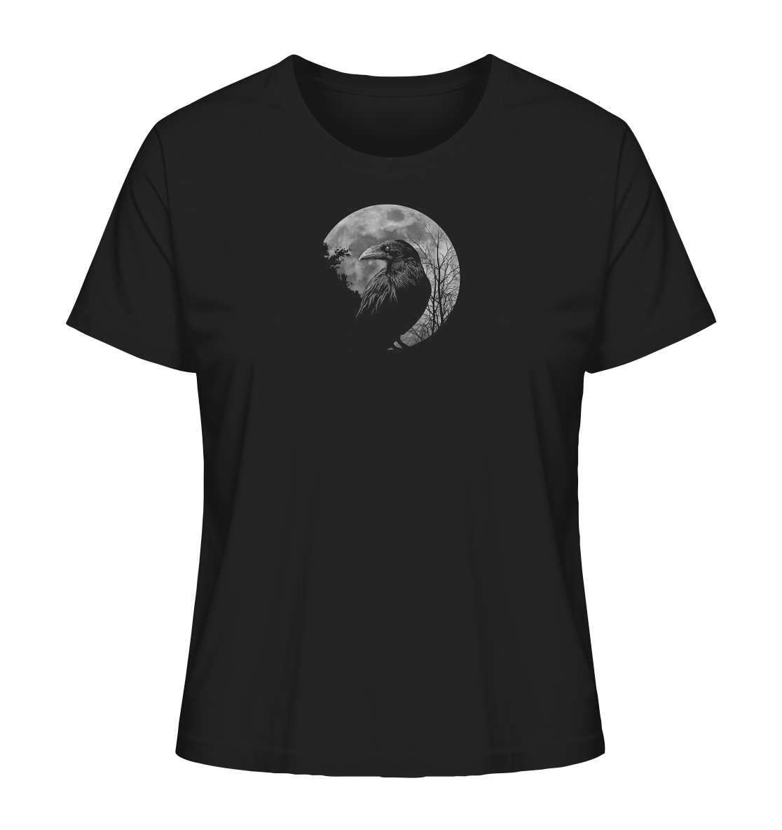Vollmond-Rabe - Ladies Organic Shirt