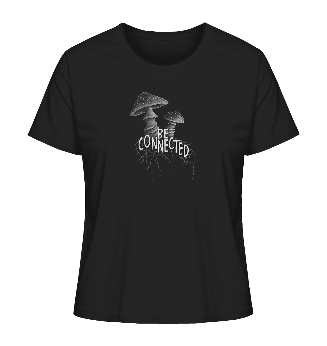 Be Connected Panther-Pilz - Ladies Organic Shirt