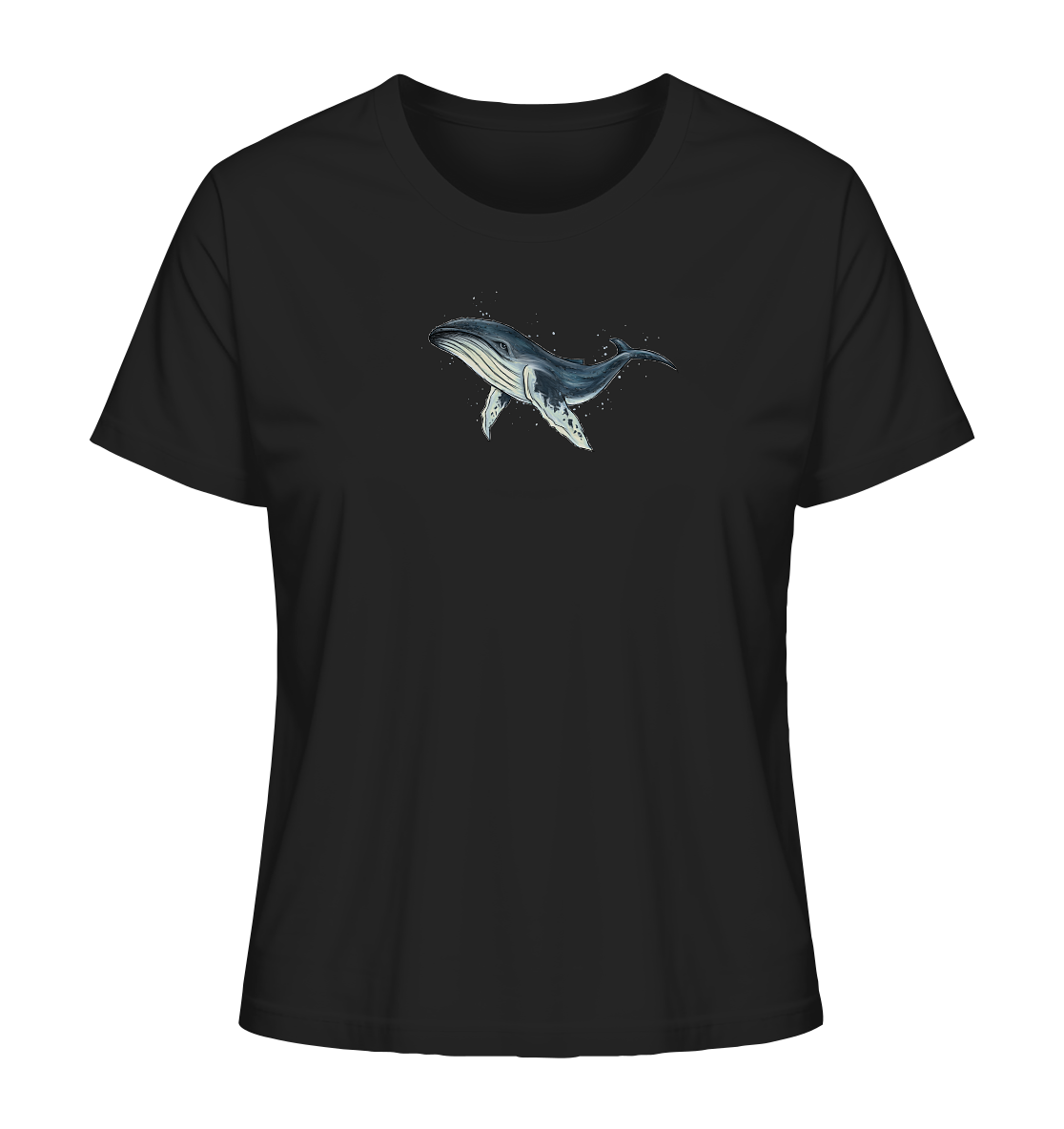 Tiefsee Ozean-Riese Buckelwal - Ladies Organic Shirt