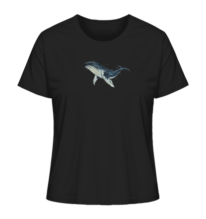 Tiefsee Ozean-Riese Buckelwal - Ladies Organic Shirt