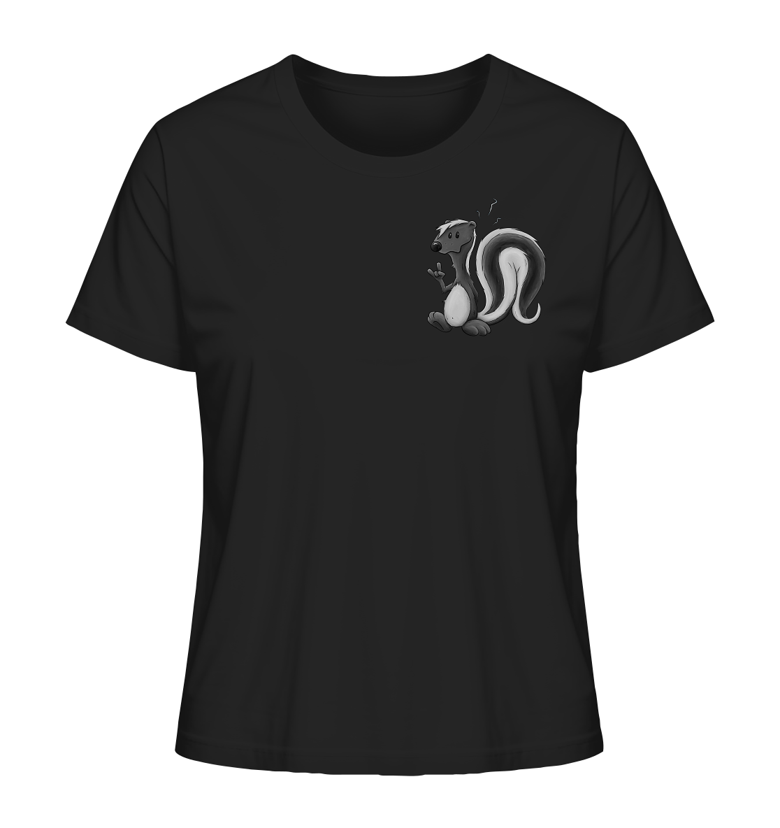 Lustig stinkiges Stinktier - Ladies Organic Shirt