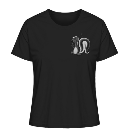 Lustig stinkiges Stinktier - Ladies Organic Shirt