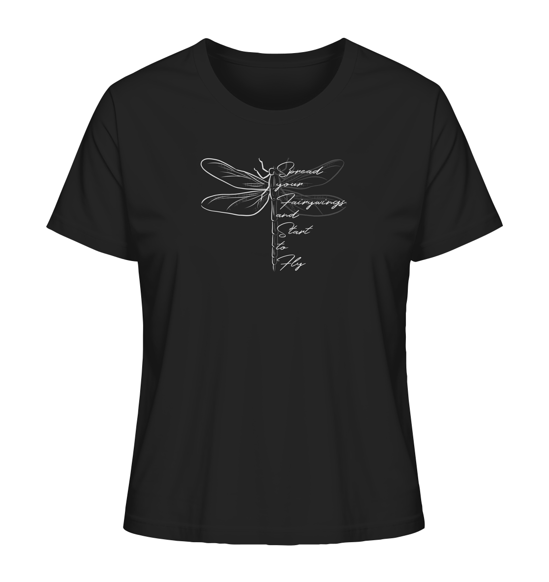 Breite die Flügel aus und flieg los | Libelle - Ladies Organic Shirt