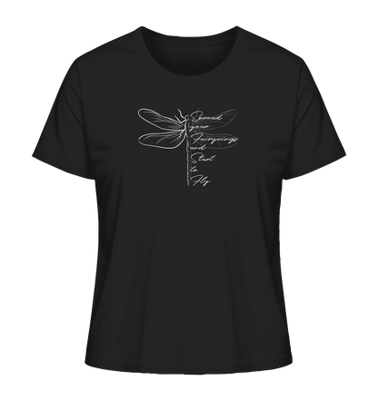 Breite die Flügel aus und flieg los | Libelle - Ladies Organic Shirt