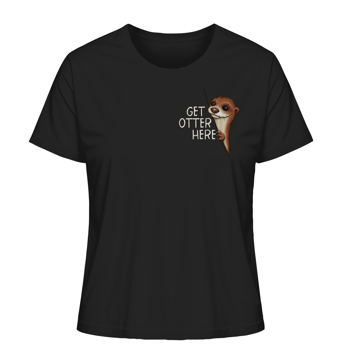Get Otter Here | Lustiger Otter Kalauer - Ladies Organic Shirt