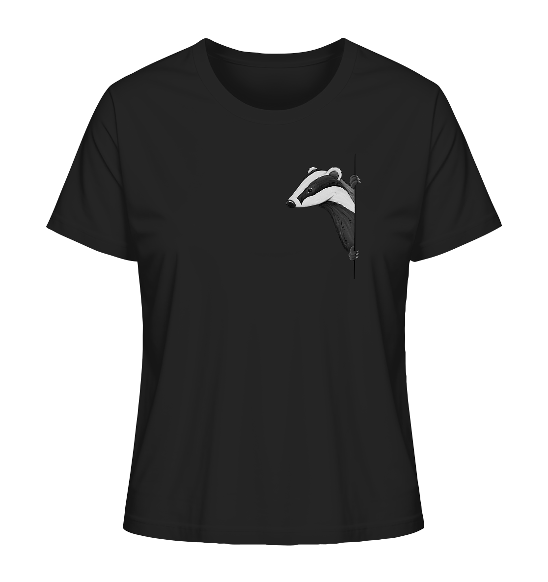 Lässiger Dachs Meister Grimbart - Ladies Organic Shirt
