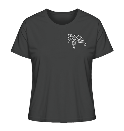 schwimmende Meeres-Schildkröte - Ladies Organic Shirt