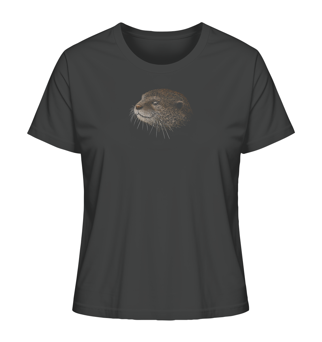 Otter Bleistift Zeichnung KritzelKunst - Ladies Organic Shirt