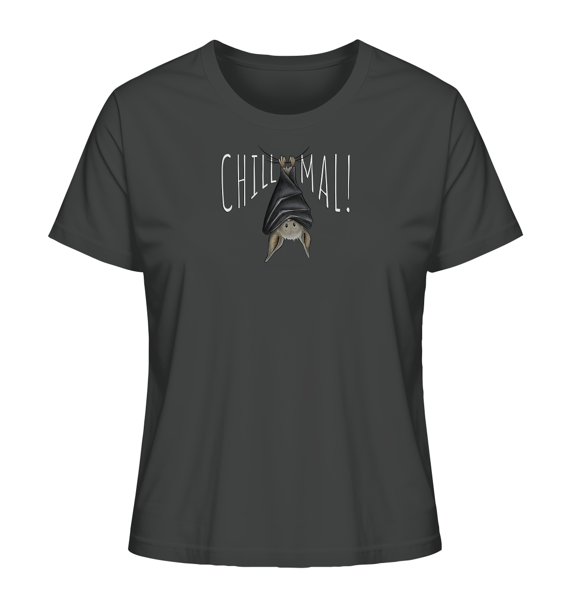 Chill Mal gemütliche Fledermaus - Ladies Organic Shirt