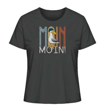 Moin Moin norddeutsche Möwe - Ladies Organic Shirt
