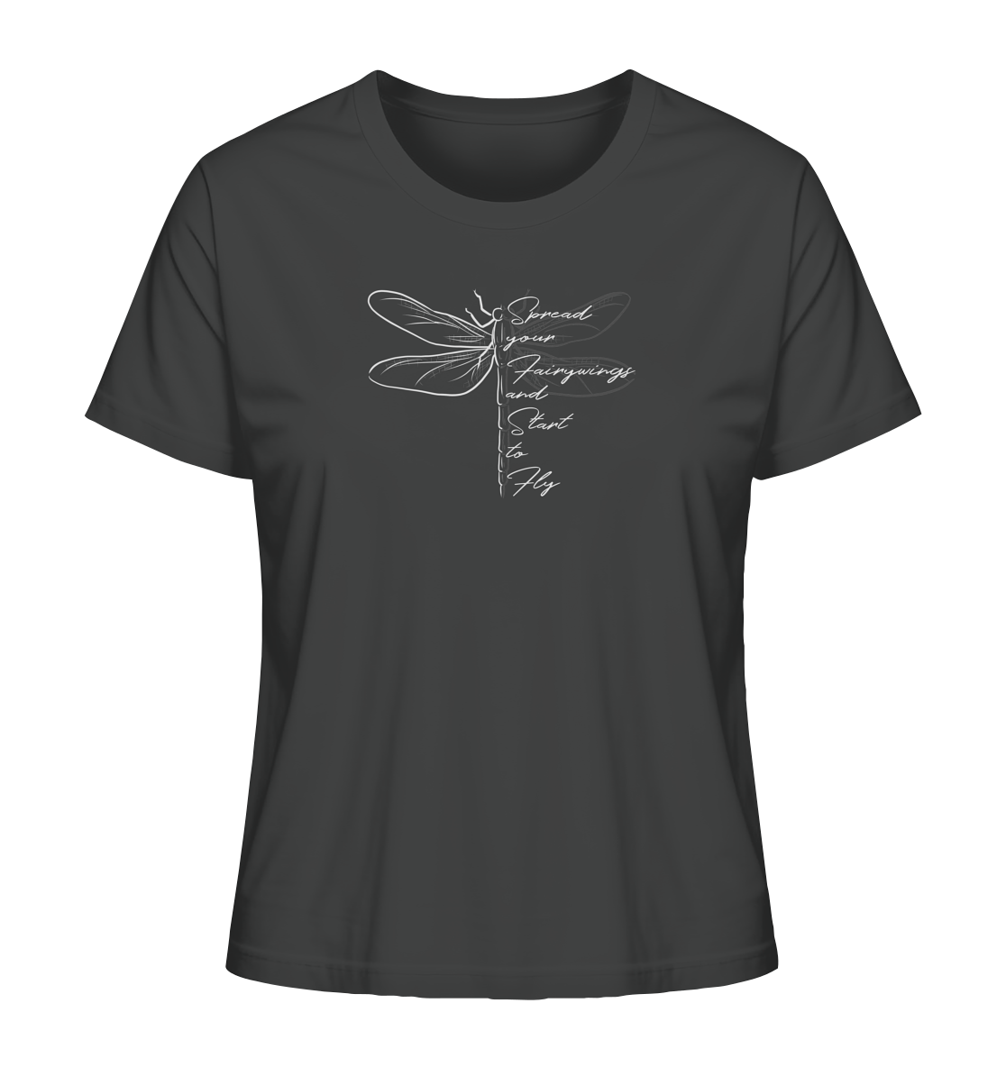 Breite die Flügel aus und flieg los | Libelle - Ladies Organic Shirt