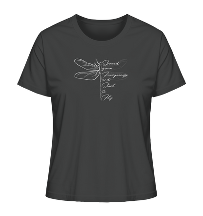 Breite die Flügel aus und flieg los | Libelle - Ladies Organic Shirt
