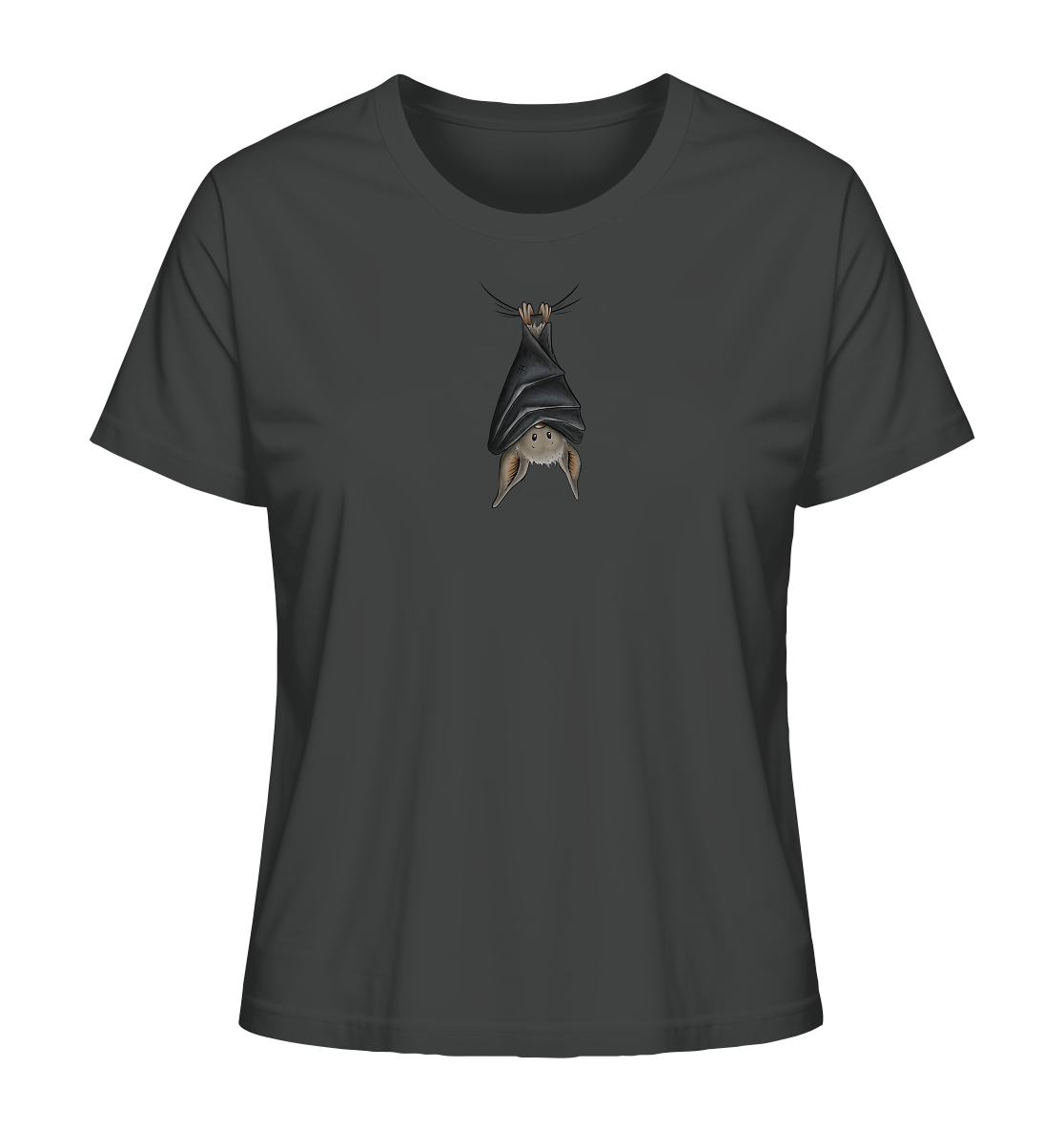 Lustig chillende Fledermaus - Ladies Organic Shirt