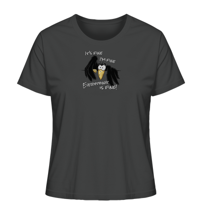 I’m Fine Rabe | Alles Gut Krähe - Ladies Organic Shirt