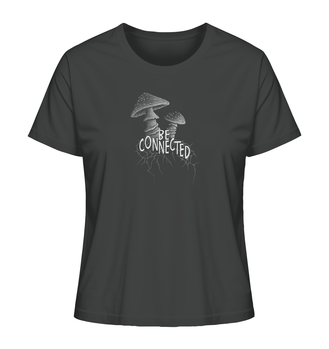 Be Connected Panther-Pilz - Ladies Organic Shirt