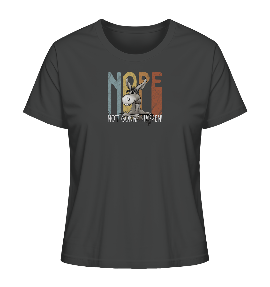 Nope | bockiger Esel - Ladies Organic Shirt