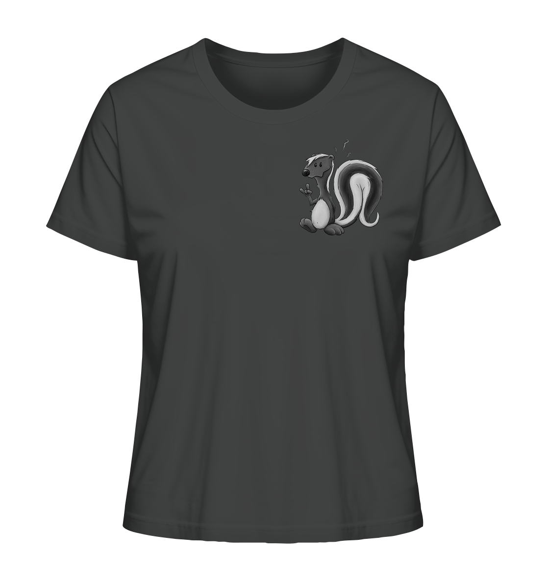 Lustig stinkiges Stinktier - Ladies Organic Shirt