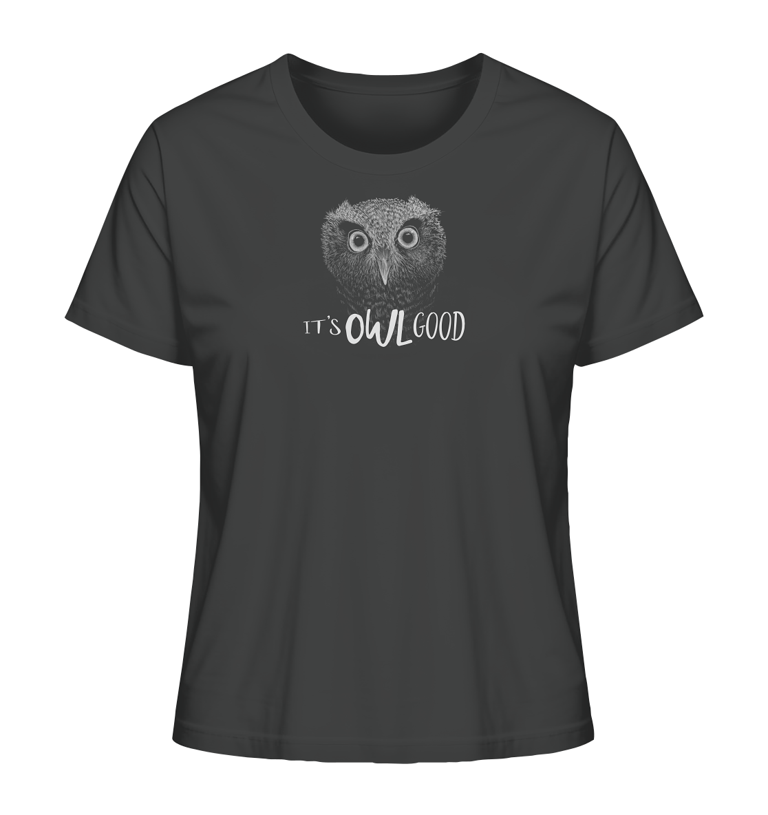 OWL Good | Kritzel-Kunst-Eule - Ladies Organic Shirt