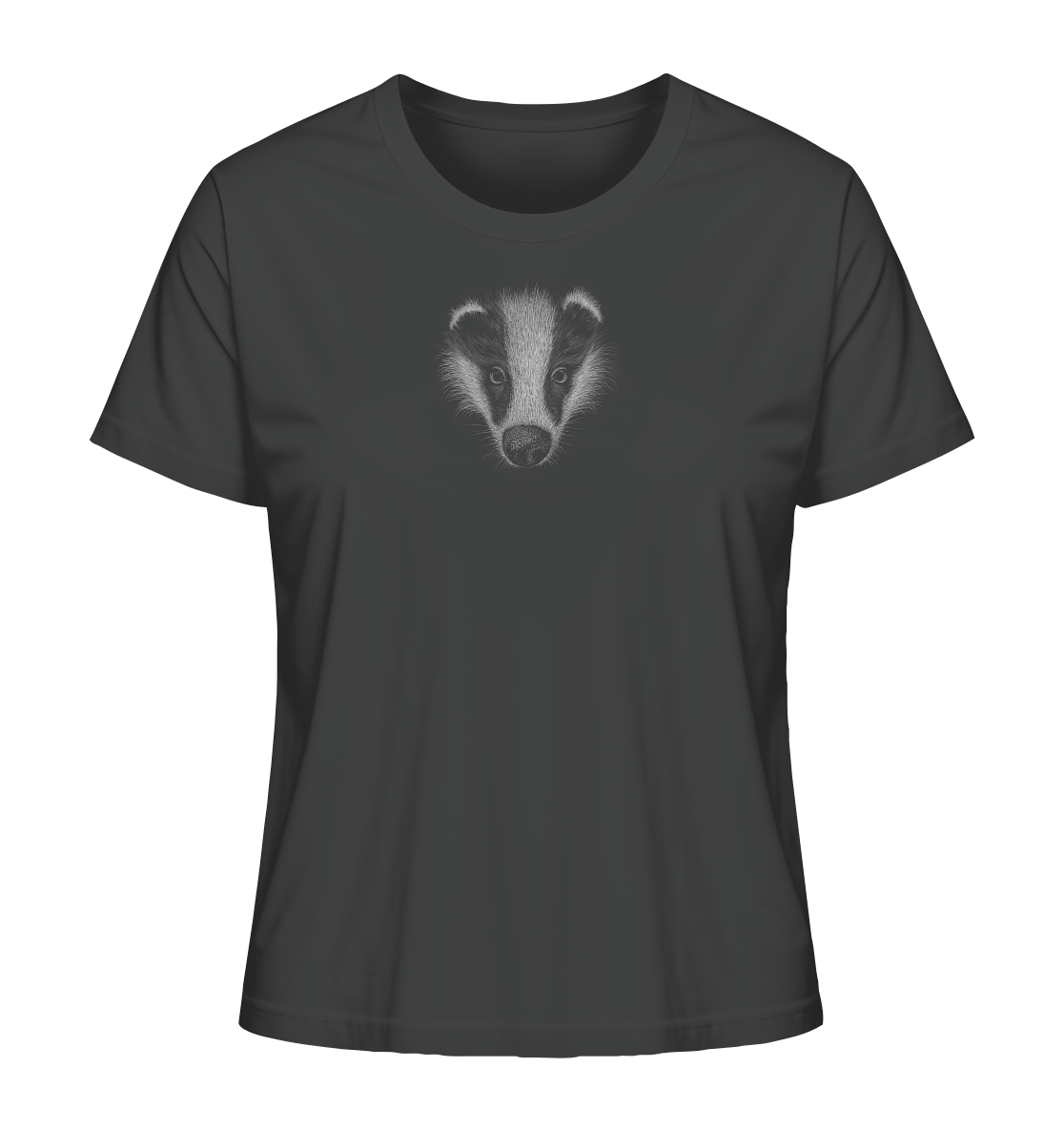 Kritzel-Kunst Dachs Illustration - Ladies Organic Shirt