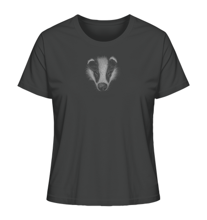 Kritzel-Kunst Dachs Illustration - Ladies Organic Shirt