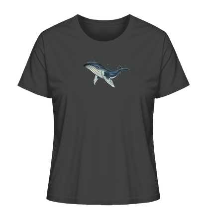 Tiefsee Ozean-Riese Buckelwal - Ladies Organic Shirt