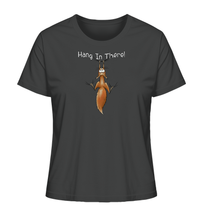 Hang In There | Lässiges Eichhörnchen - Ladies Organic Shirt