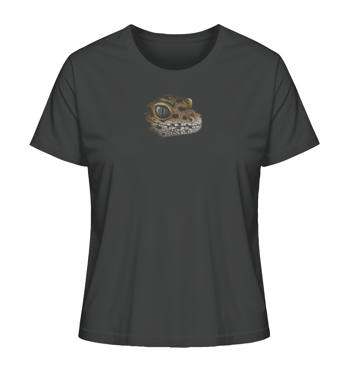 Leopard Gecko Skizze Kritzelkunst - Ladies Organic Shirt