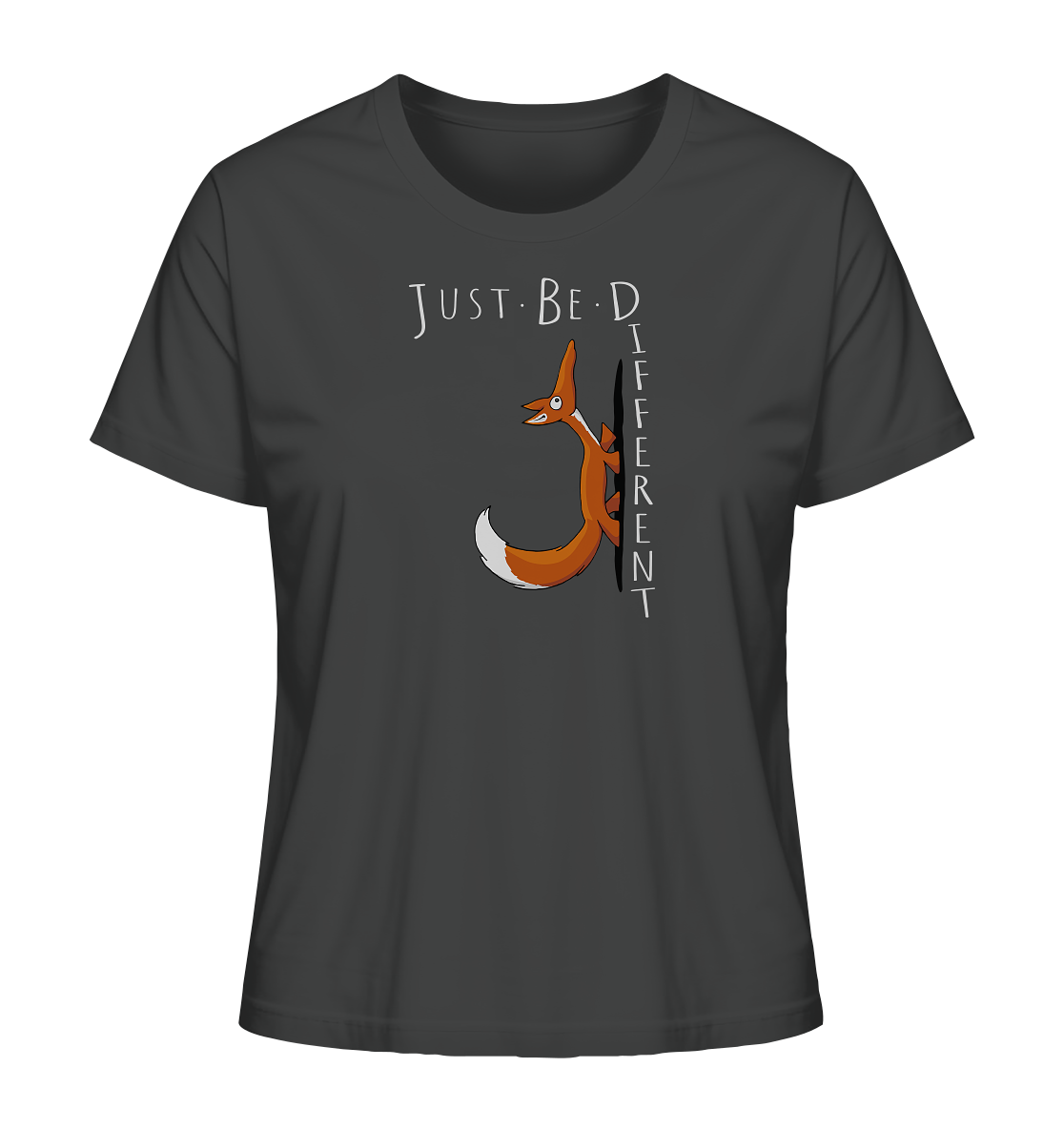 Just Be Different | Sei Anders, kleiner Fuchs - Ladies Organic Shirt