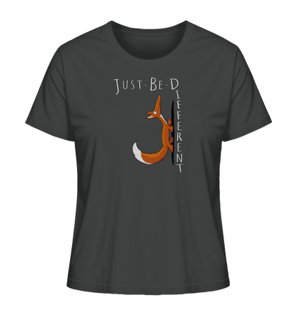 Just Be Different | Sei Anders, kleiner Fuchs - Ladies Organic Shirt