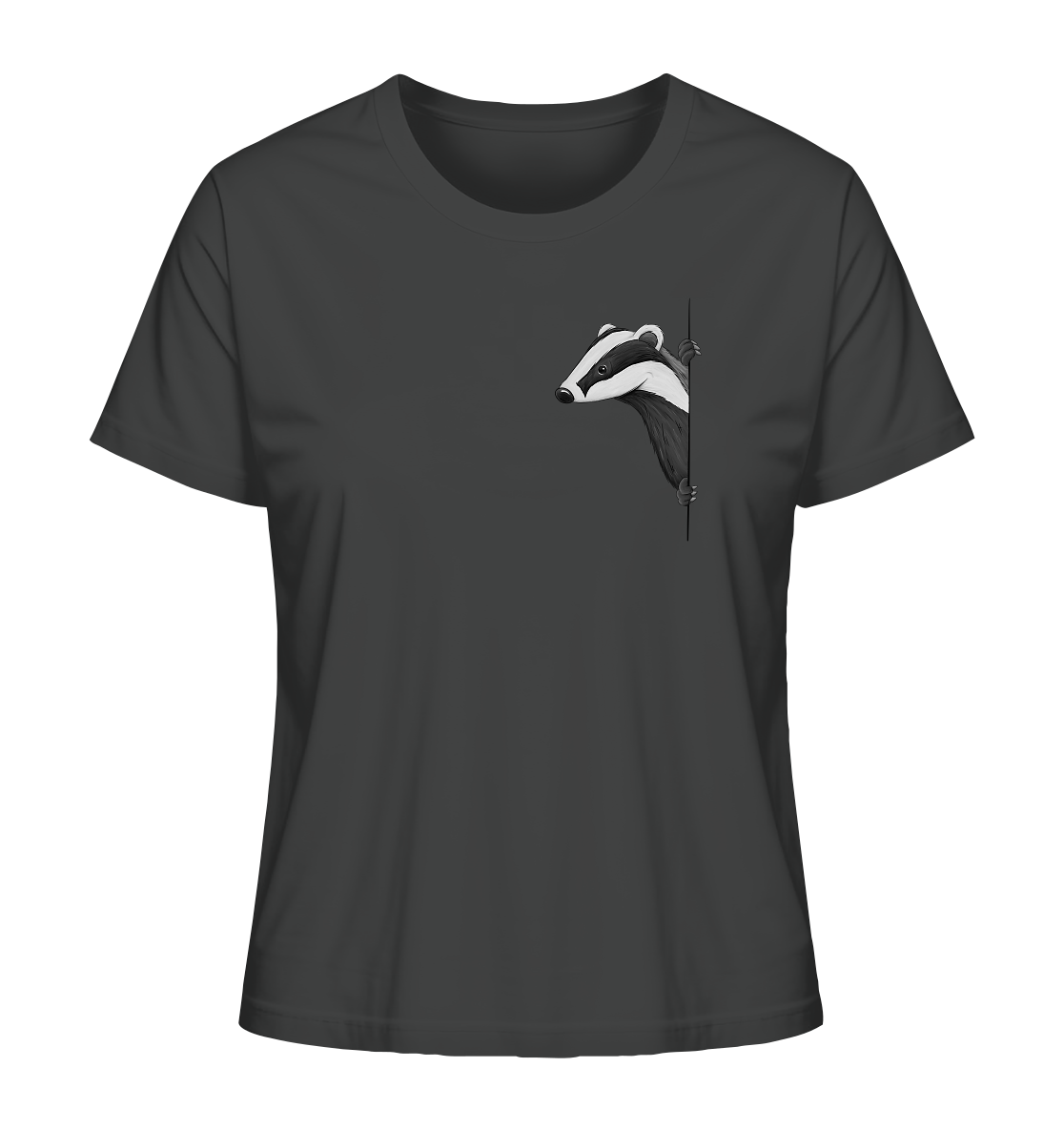 Lässiger Dachs Meister Grimbart - Ladies Organic Shirt